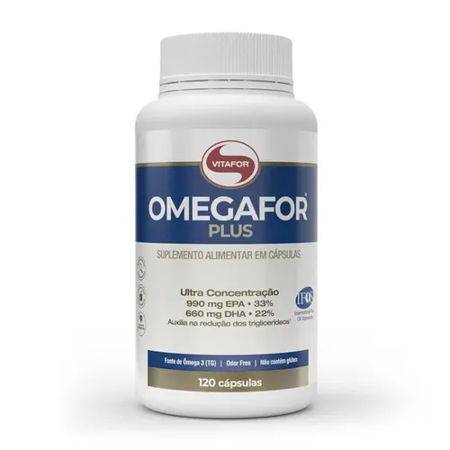 Vitafor - Omegafor Plus- 120 Cápsulas 1000MG