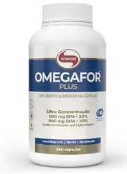 Vitafor - Omegafor Plus - 240 Cápsulas 1000MG