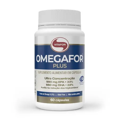 Omegafor Plus 1000Mg 60 Capsulas Vitafor