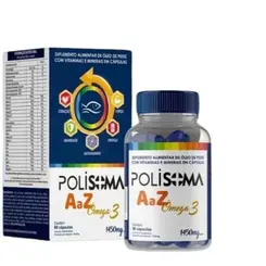 Polisoma Omega 3 + A-Z 1000Mg 60 Capsulas
