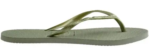 Chinelo Havaianas Slim Square Smoke Green 33/34