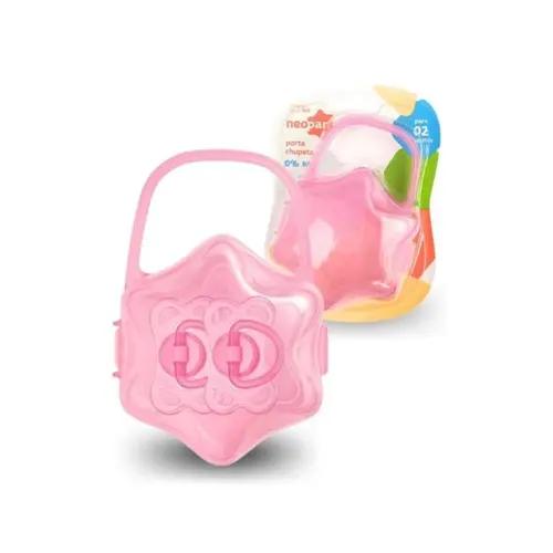 Porta Chupeta Neopan Rosa 7317