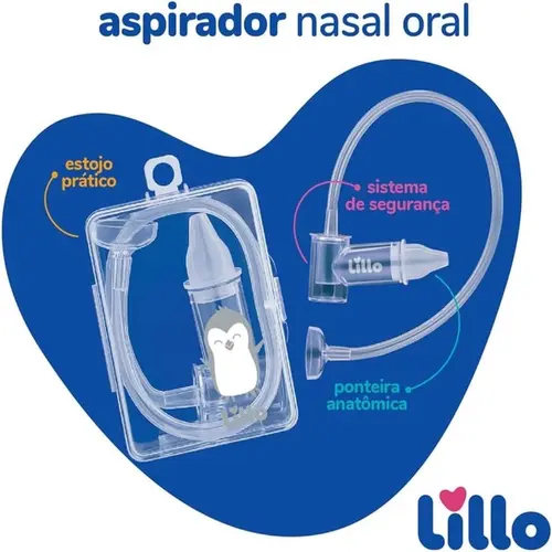 Aspirador Nasal Sucção Infantil Lillo - 629401