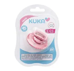 Chupeta Kuka Classic Rosa Nº1 2492