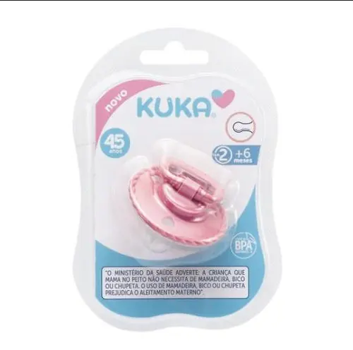 Chupeta Kuka Classic Rosa Nº2 2497