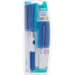 Escova para Limpeza de Mamadeira Esponja Azul  Lolly 7082