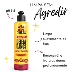 Kit Bio Extratus Shampoo e Condicionador Deleta Danos 600ml