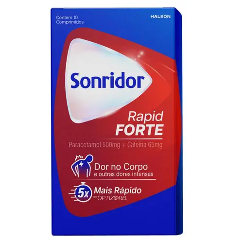 Sonridor Rapid Forte 500mg + 65mg 10 Comprimidos