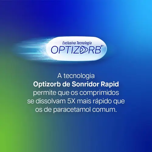 Sonridor Rapid Paracetamol 500mg 10 Comprimidos