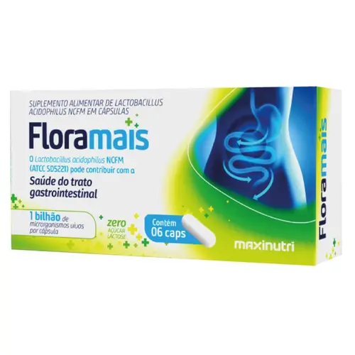 Floramais Probiótico 6 Cápsulas