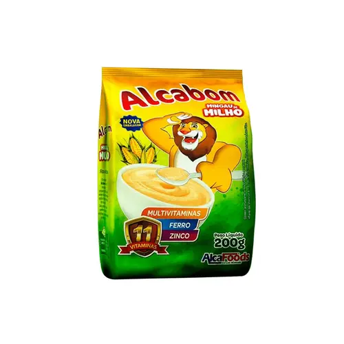 Mingau Alcabom De Milho Alcafoods 200g