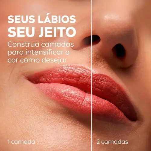 Protetor Labial Nivea Hidra Color Coral 4,8g