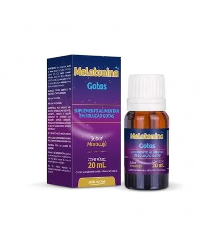 Melatonina 210mcg/Gota Arte Nativa Solução Oral Frasco Gotejador 20ml