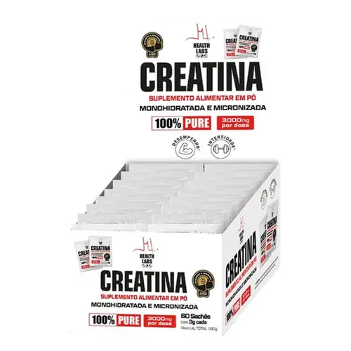 Creatina Health Labs 60 Sachês