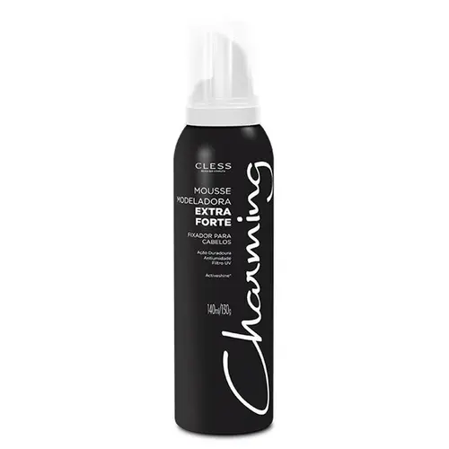 Mousse Charming Black Extra Forte 140ml