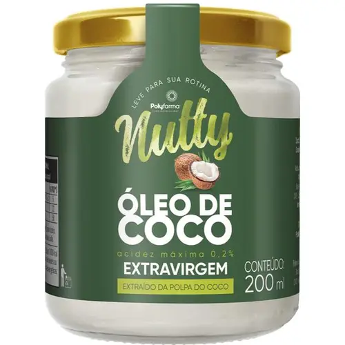 Óleo De Coco Nutty Extravirgem 200ml
