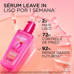 Sérum Elseve Capilar Liso Sonhos 100ml