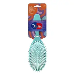 Escova Cabelo Darma Bel B Mini Oval Pistache 575