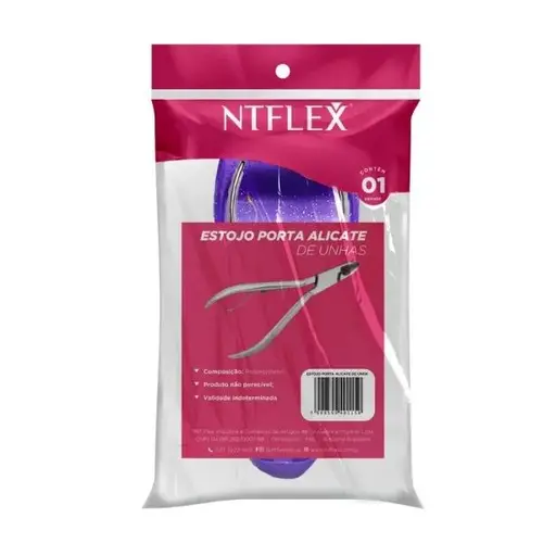 Estojo Porta Alicate De Unha Netflex Cores Sortidas