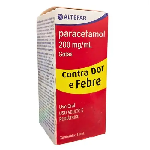 Paracetamol 200mg/ml Gotas 15ml Belfar Genérico