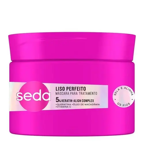 Máscara De Tratamento Seda Liso Perfeito 300g