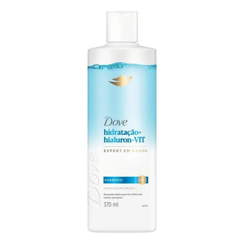 Shampoo Dove Hidratação + Hialuron VIT 370ml