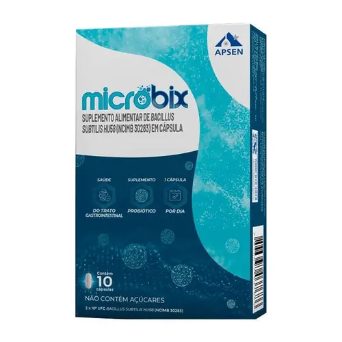 Microbix 10 Cápsulas