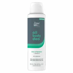 Desodorante Aerosol Dove Men+Care Body Deo Aloe & Bamboo 150ml