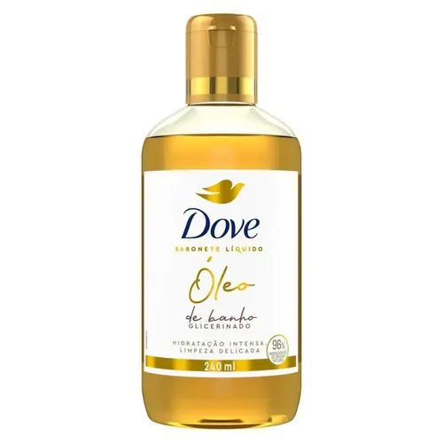 Sabonete Liquido Dove Óleo De Banho Glicerinado 240ml