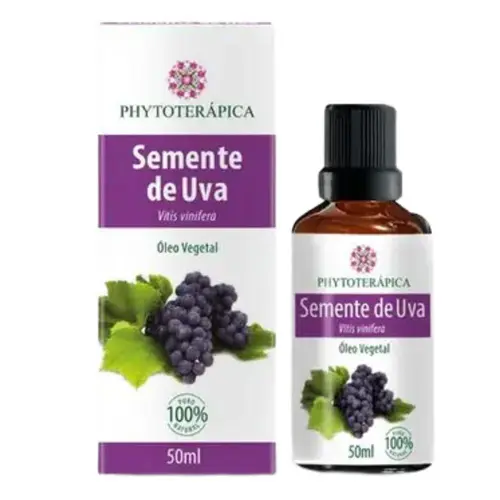 Óleo Vegetal Phytoterápica Semente De Uva 50ml