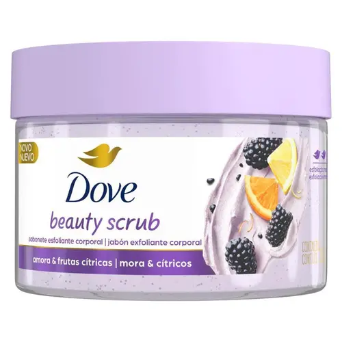 Sabonete Dove Esfoliante Corporal Beauty Scrub Amora 280g