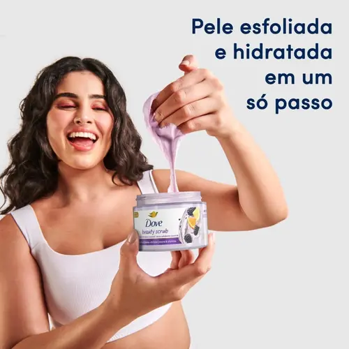 Sabonete Dove Esfoliante Corporal Beauty Scrub Amora 280g