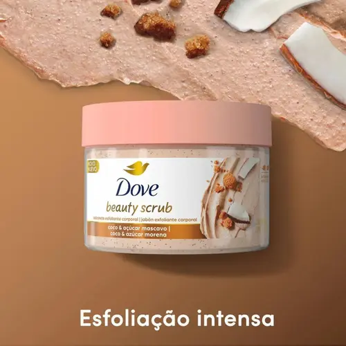 Sabonete Dove Esfoliante Corporal Beauty Scrub Coco 280g