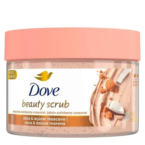 Sabonete Dove Esfoliante Corporal Beauty Scrub Coco 280g