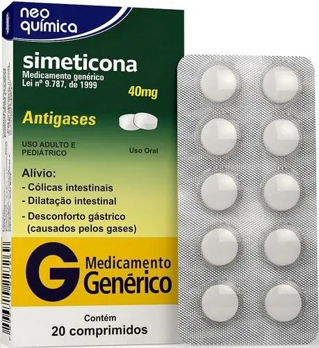 Simeticona 40Mg 20 Compromidos Neoquimica Genérico