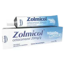 Zolmicol Cetoconazol 20mg/g Creme Dermatológico 30g