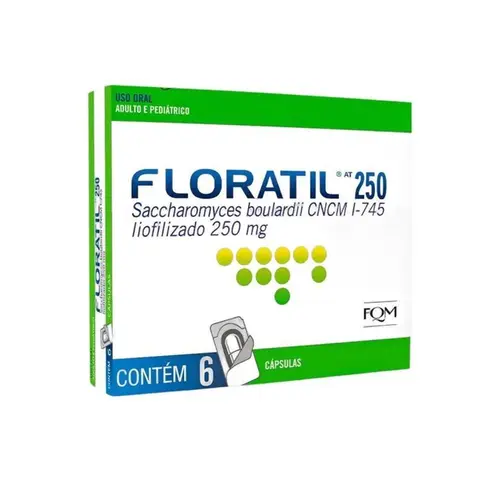 Floratil At 250mg 6 Cápsulas