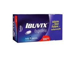 Ibuvix Ibuprofeno 300mg 30 Comprimidos