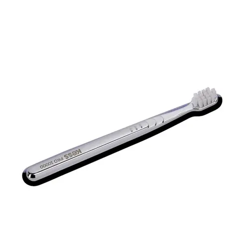 Escova Dental Kess Pro 10K Metallic Silver Extra Macia 1un
