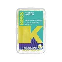 Fio Dental Kess Individual Com 50 Unidades