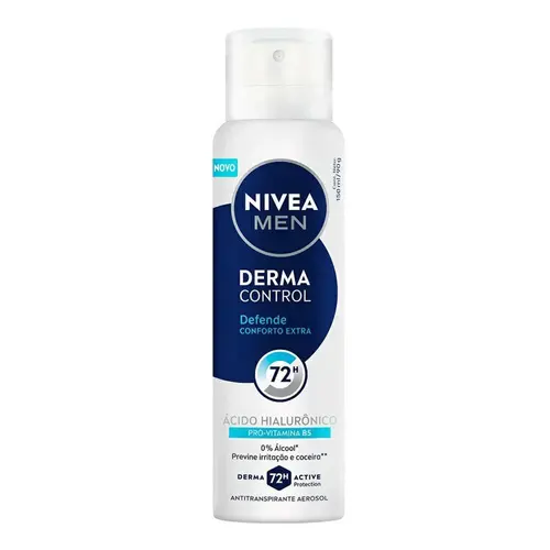 Desodorante Aerosol Nivea For Men Derma Control Defense 150ml