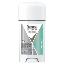 Desodorante Rexona Clinical Stick Feminino Refresh 58g