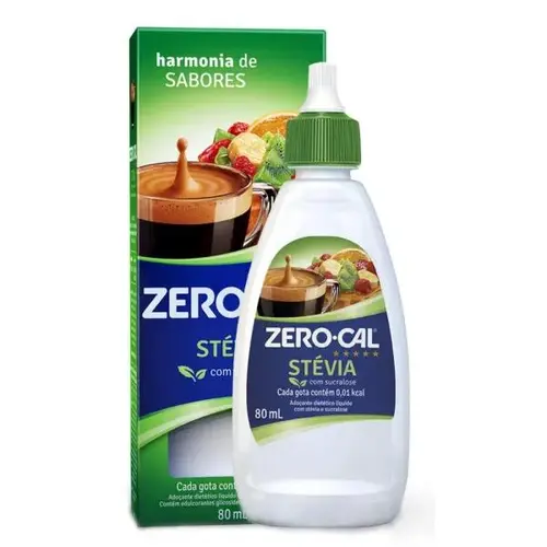 Adoçante Zero Cal Stévia 80ml