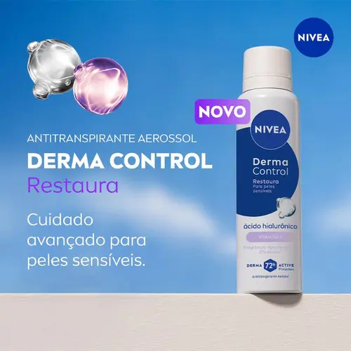 Desodorante Aerosol Nivea Derma Control Restaura Feminino 150ml