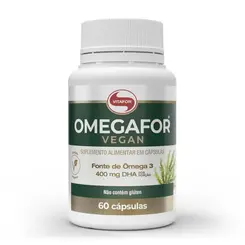 Omegafor Vegan 400mg Dha 60 Cápsulas Vitafor
