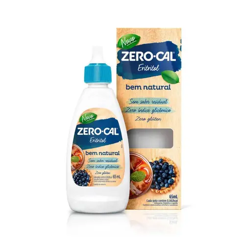 Adoçante Zero Cal Eritritol Bem Natural 65ml