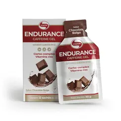 Endurance Caffeine Gel Chocolate Belga Sachês 30g