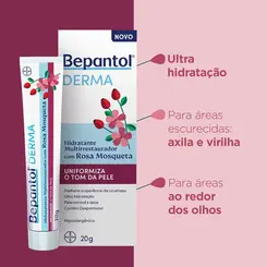 Bepantol Derma Hidratante Multirrestaurador com Rosa Mosqueta 20g
