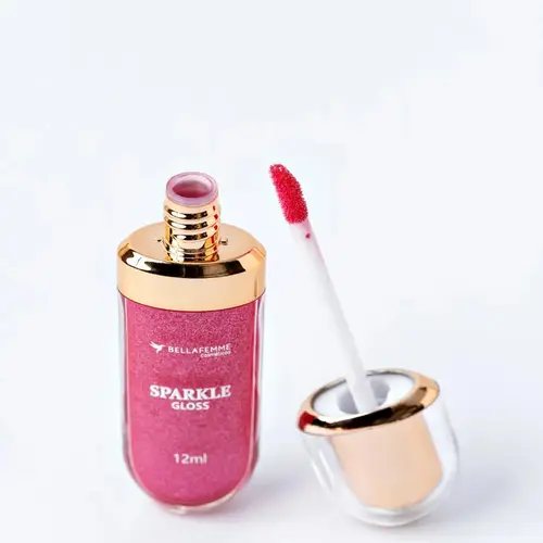 Gloss Labial Sparkle Bella Femme - Cor Sortida