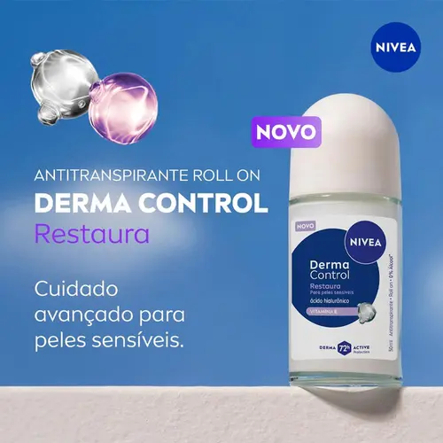 Desodorante Roll On Nivea Derma Control Restaura 50ml